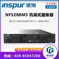 成都浪潮（INSPUR）NF5288M5服务器2U高端机架式3.5寸/8盘位/单电/双机热备服务器